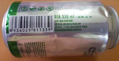 Phát hiện lon bia Heineken bị thiếu hụt bất thường