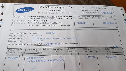 Thêm nhiều khách hàng kêu trời vì chế độ bảo hành của Samsung Việt Nam 