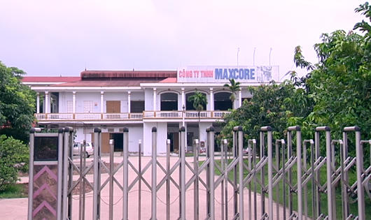 Công ty Maxcore xả thải: UBND xã Hòa Xá kiểm tra nhiều lần nhưng không có biên bản