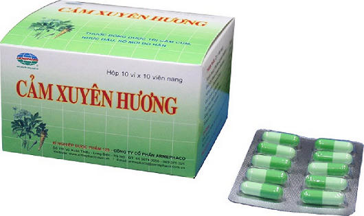 Đình chỉ lưu hành thuốc trị cúm Cảm Xuyên Hương