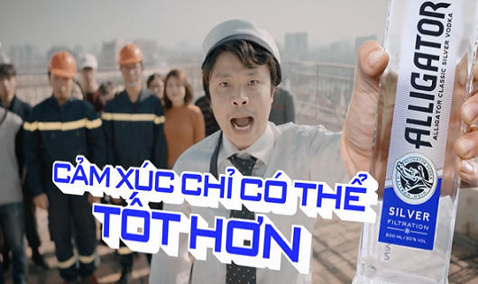 Ngang nhiên quảng cáo rượu Vodka cá sấu trên mạng xã hội