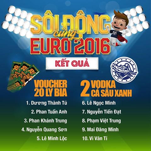 Vodka Cá sấu “ngang nhiên” sử dụng rượu làm giải thưởng