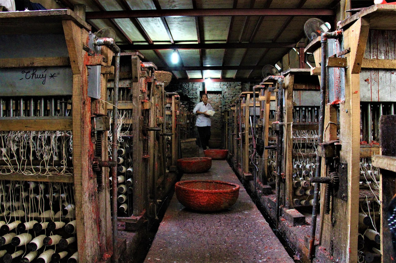 Độc đáo làng nến truyền thống Đình Xuyên