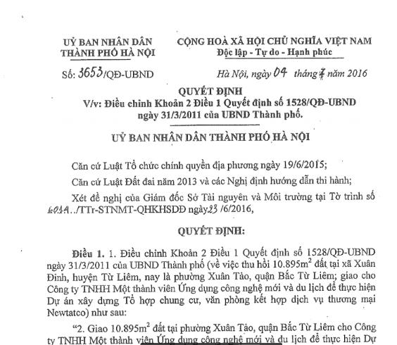 Phát hiện hàng loạt sai phạm tại dự án Kosmo Tây Hồ