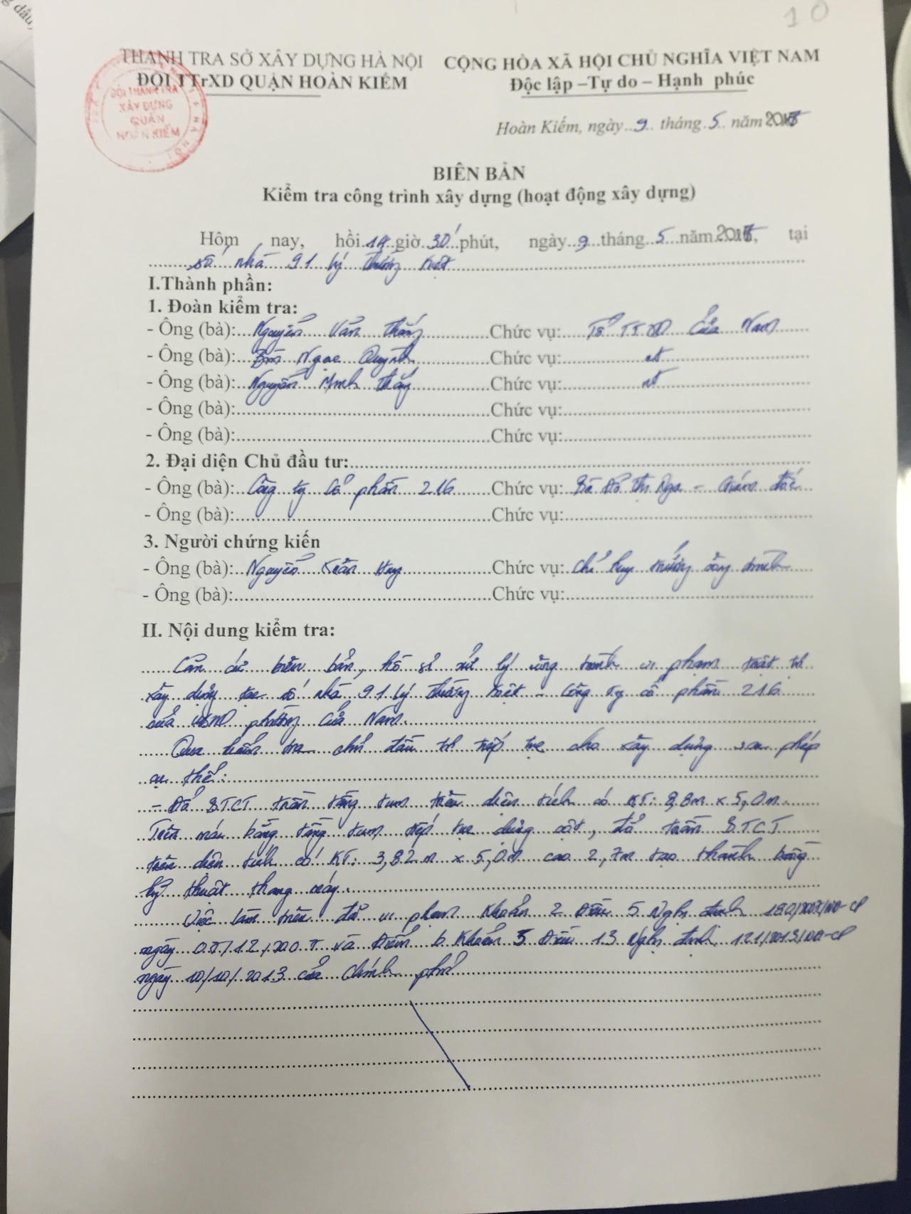 Bất chấp pháp luật, công trình 91 Lý Thường Kiệt cố tình xây thêm nhiều hạng mục