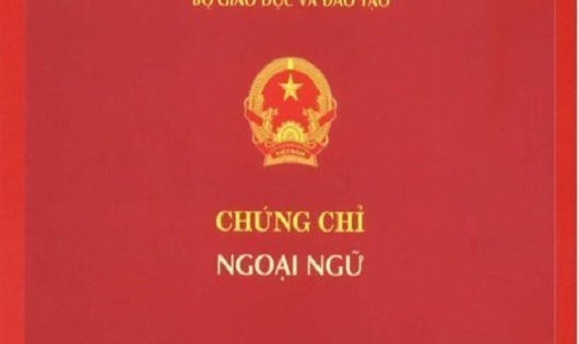 Tạm dừng cấp chứng chỉ ngoại ngữ ngoài nhà trường