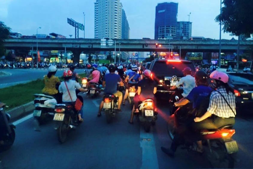 Hà Nội: Tiếp tục tắc đường dịp nghỉ lễ 2/9