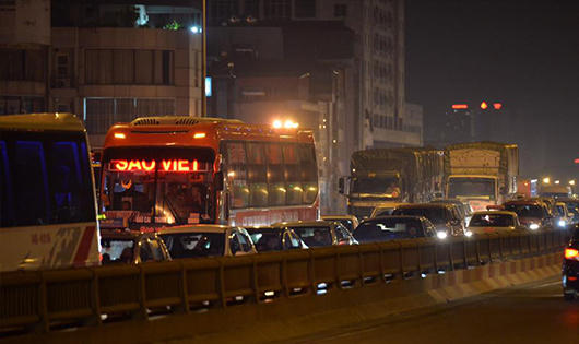 Hà Nội: Tiếp tục tắc đường dịp nghỉ lễ 2/9