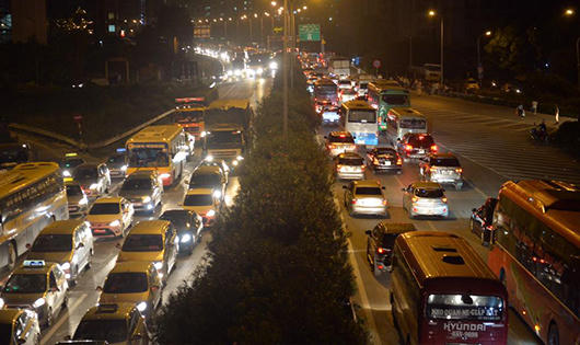Hà Nội: Tiếp tục tắc đường dịp nghỉ lễ 2/9
