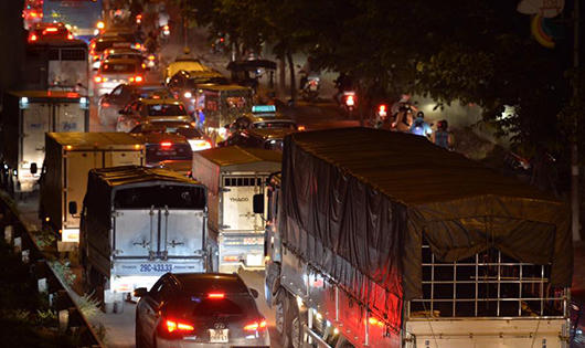 Hà Nội: Tiếp tục tắc đường dịp nghỉ lễ 2/9