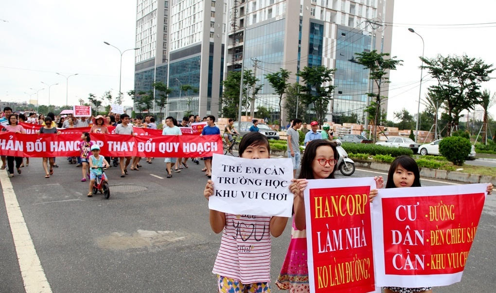 Cư dân phản đối chủ đầu tư Hancorp thay đổi quy hoạch KĐT Ngoại giao đoàn