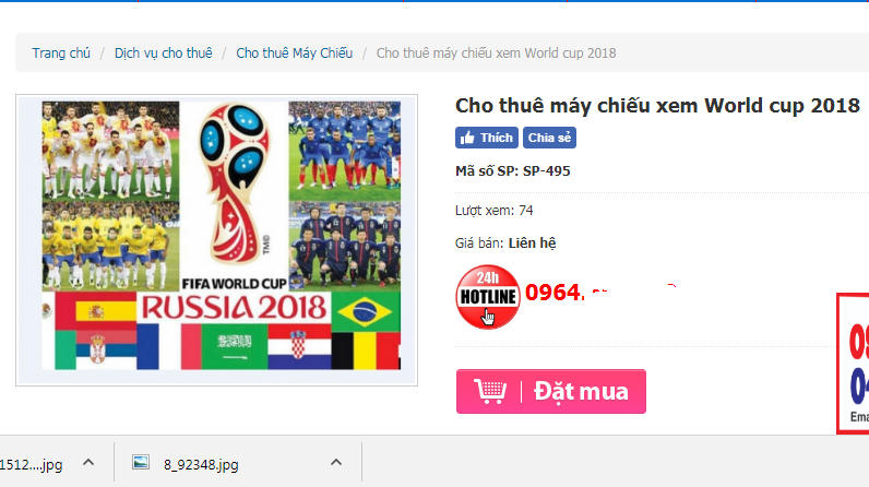 World Cup 2018: Những dịch vụ hốt bạc tại Hà Nội