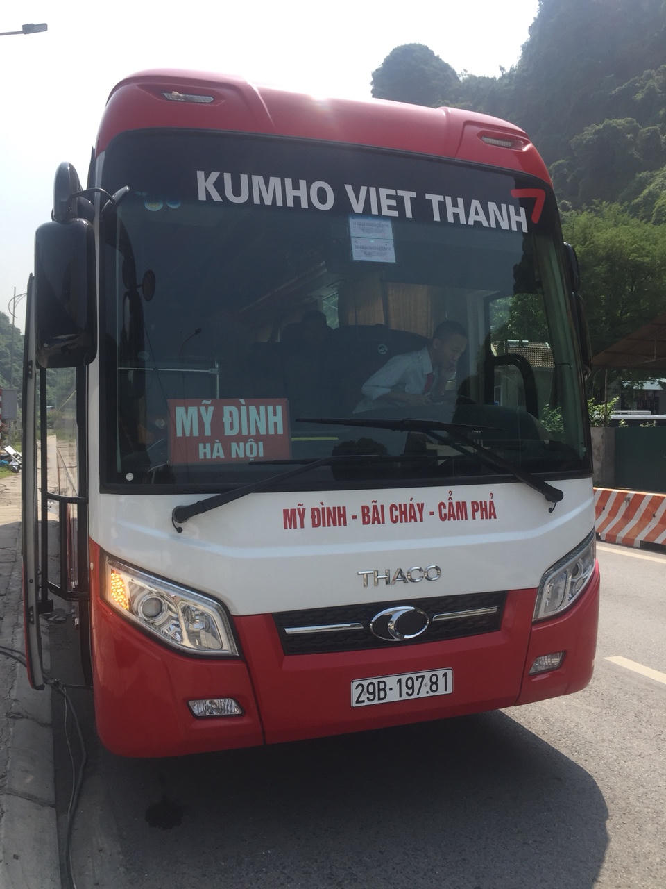 Kumho Việt Thanh thông báo đặc điểm nhận biết xe khách tuyến Hà Nội - Quảng Ninh 