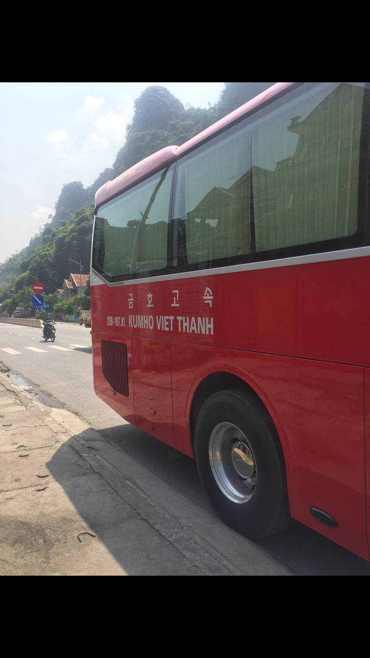 Kumho Việt Thanh thông báo đặc điểm nhận biết xe khách tuyến Hà Nội - Quảng Ninh 