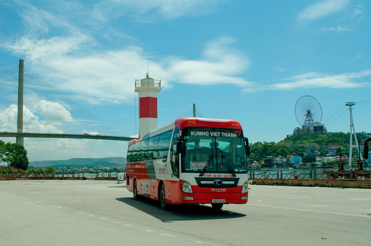Kumho Việt Thanh thông báo đặc điểm nhận biết xe khách tuyến Hà Nội - Quảng Ninh 