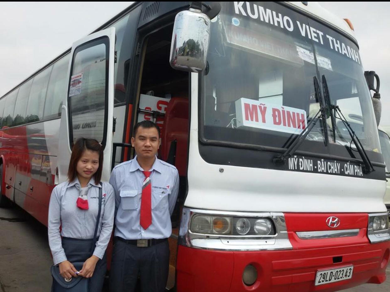 Kumho Việt Thanh thông báo đặc điểm nhận biết xe khách tuyến Hà Nội - Quảng Ninh 