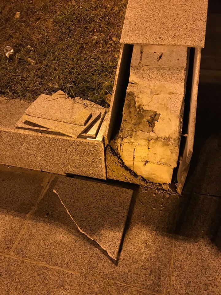 Nhiều hạng mục xuống cấp tại khu vực quảng trường Hòa Bình, nghi vấn về chất lượng công trình