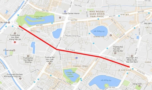 Hà Nội chính thức phê duyệt dự án tuyến đường có giá 3 tỷ/m