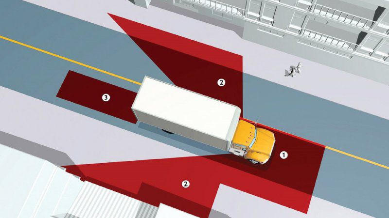 Cách lái xe an toàn khi gặp container trên đường