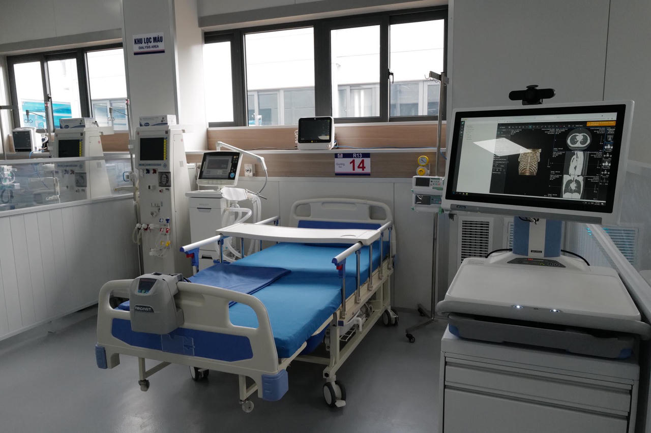 Khánh thành Bệnh viện dã chiến hiện đại nhất Hà Nội