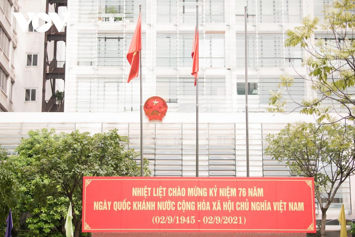 Hà Nội rực rỡ cờ Tổ quốc chào mừng 2/9 