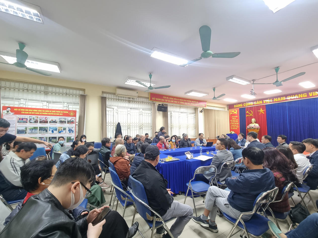 Quận Hai Bà Trưng: Đối thoại với công dân về GPMB dự án xây dựng trụ sở Bộ Công an số 44 Yết Kiêu