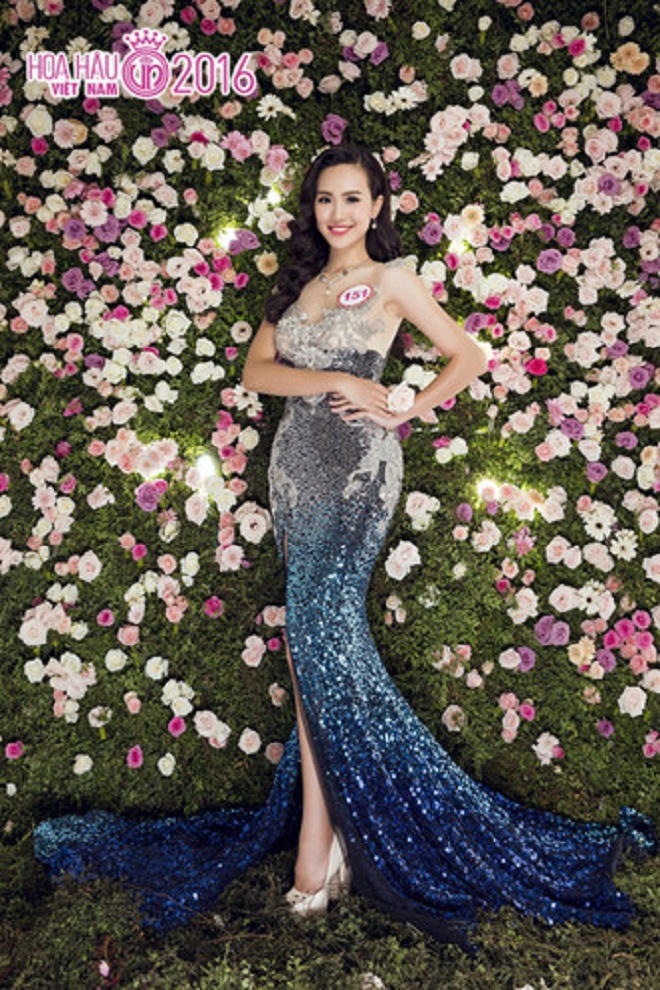 Hút hồn khi ngắm nhìn thí sinh Hoa hậu Việt Nam trong trang phục dạ hội