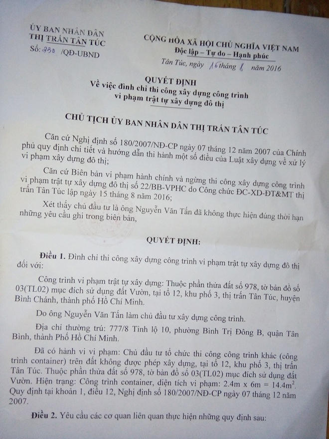 Lại 'nóng' vụ quán cà phê Xin Chào