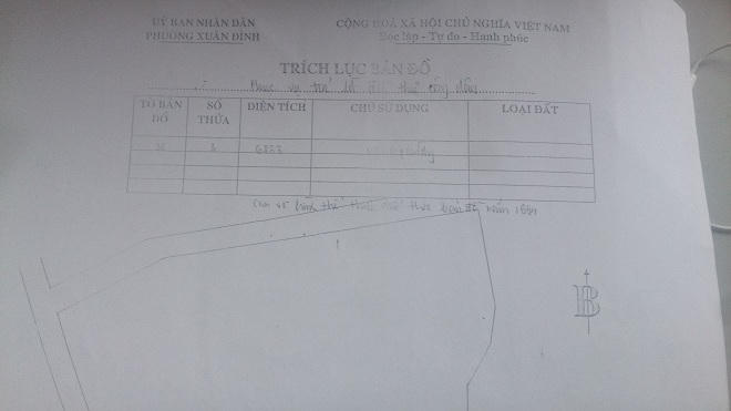 Công trình NVH ở phường Xuân Đỉnh: Nhầm số thửa là do lỗi... đánh máy