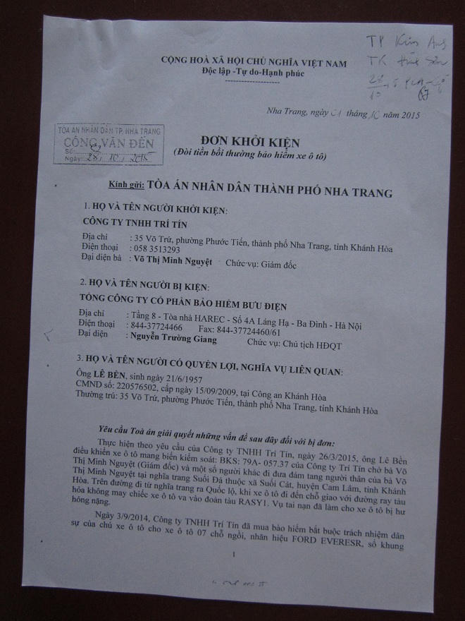 Đổ cho tài xế cố tình lao vào tàu hỏa để từ chối chi bảo hiểm