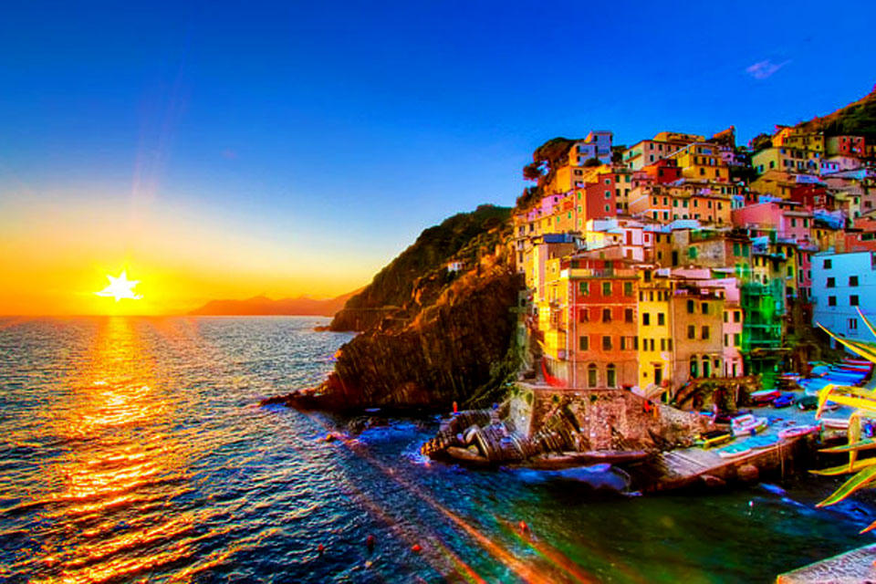 Kết quả hình ảnh cho Cinque Terre, Rio Maggiore, Ý