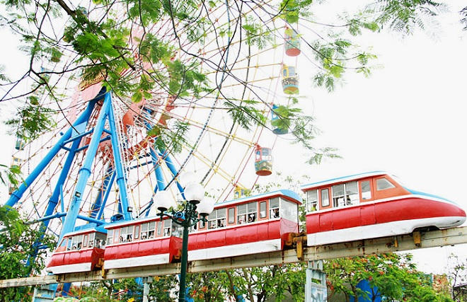 Công viên nước Hồ Tây giảm giá dịch vụ trước khi đóng cửa