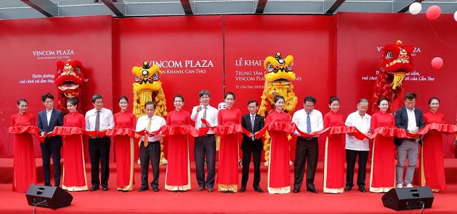 Vincom khai trương Trung tâm thương mại tại tòa tháp cao nhất Cần Thơ