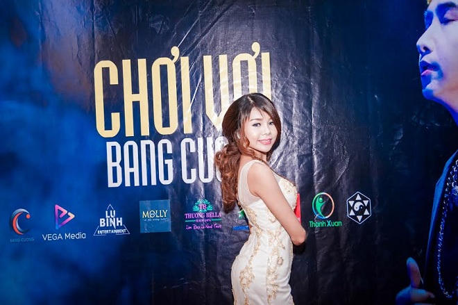 Hằng Nga diện váy đuôi cá ra mắt sản phẩm âm nhạc mới của nam ca sĩ Bằng Cường