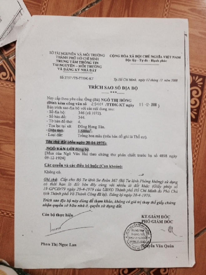 Con dâu tranh giành nghĩa địa gia tộc với cháu họ? 