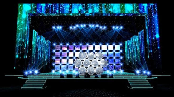 Đạo diễn Trần Vi Mỹ hé lộ bản thiết kế sân khấu của “Diamond Show”