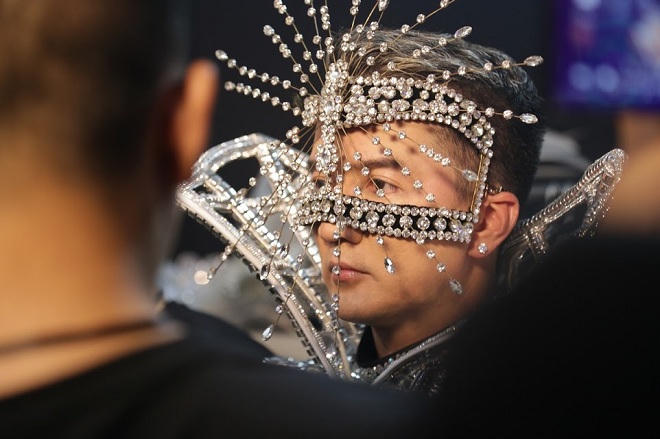 'Sao' nô nức xem show của Mr Đàm