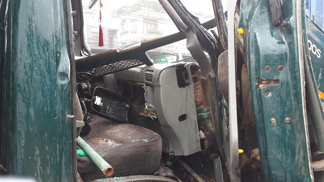 Tai nạn liên hoàn, 5 xe tải 'dính chùm' trên quốc lộ