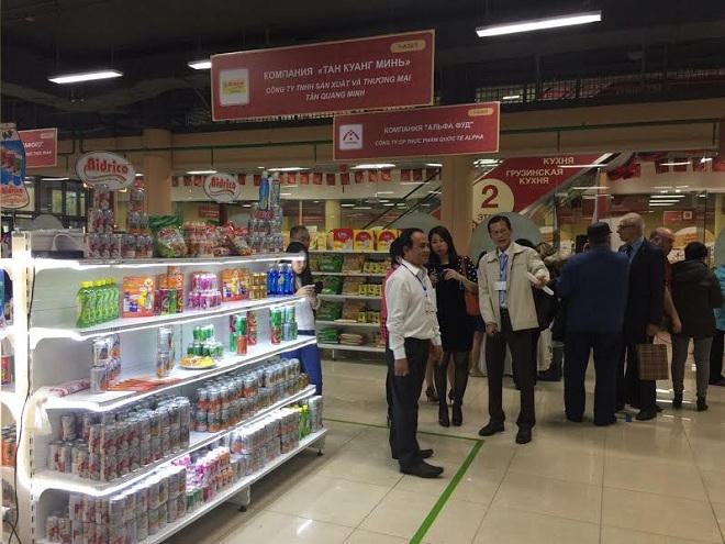 Doanh nghiệp Hà Nội và TP. HCM mở rộng thị trường sang LB Nga 