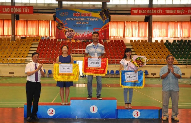 Ngày hội thể thao trong CNVCLĐ ngành Y tế Thủ đô năm 2016