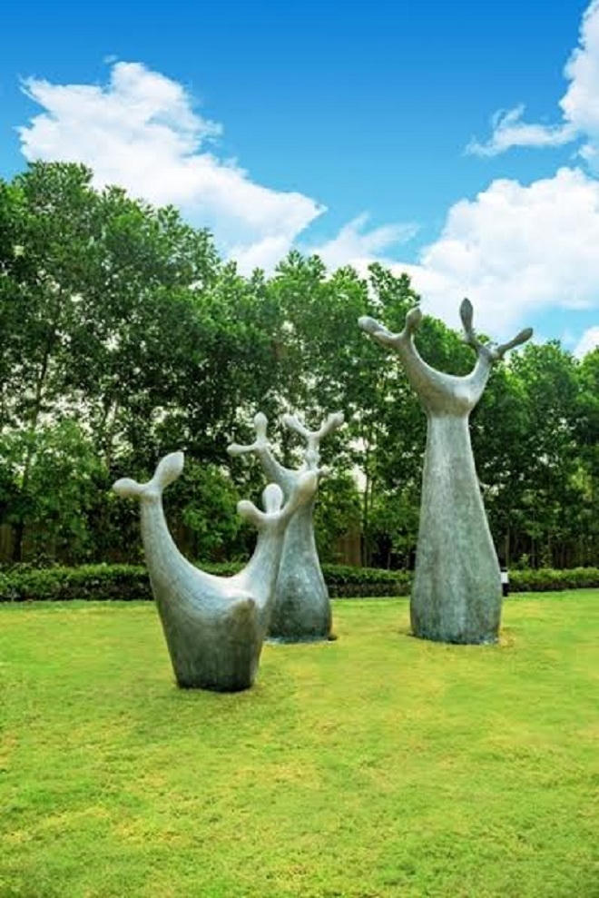 “Hồn sắc” điêu khắc trong Không gian nghệ thuật Flamingo