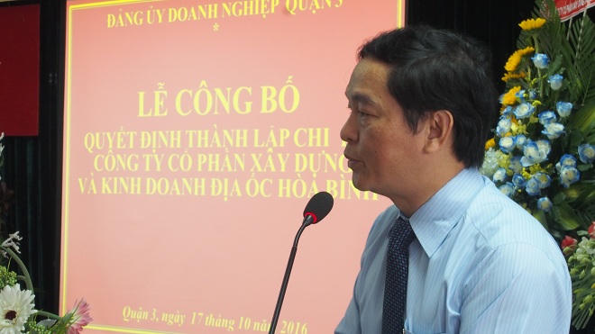 Bí thư Thăng: "Sau khi thành lập chi bộ, đời sống công nhân tốt hơn mới có ý nghĩa"