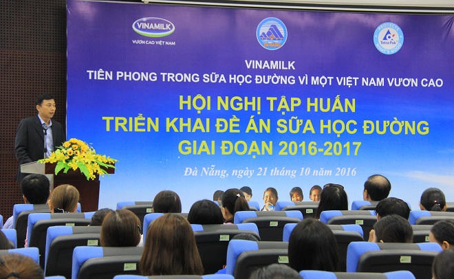 Vinamilk tiên phong đi đầu trong chương trình sữa học đường:” Vì một Việt Nam vươn cao“