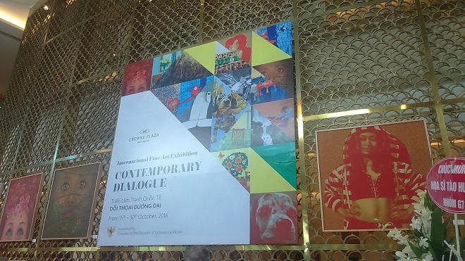 12 họa sĩ Việt Nam và quốc tế cùng Đối thoại đương đại