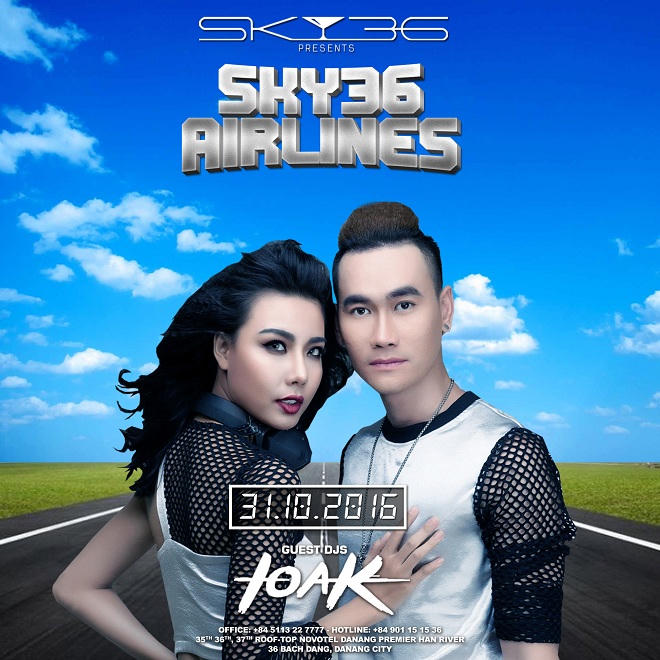 Đại tiệc Halloween tại Sky bar ngoài trời cao nhất Việt Nam