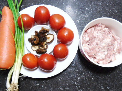 Kết quả hình ảnh cho cà chua nhồi thịt