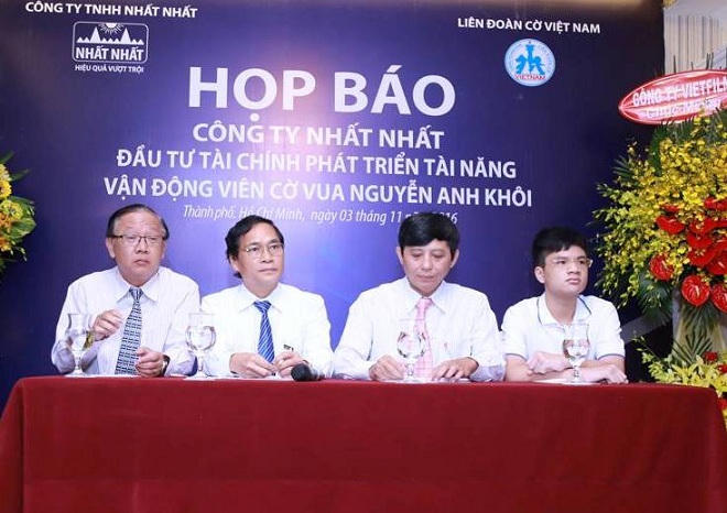 Nguyễn Anh Khoa - Kỳ thủ cờ vua nhỏ tuổi nhất Việt Nam 