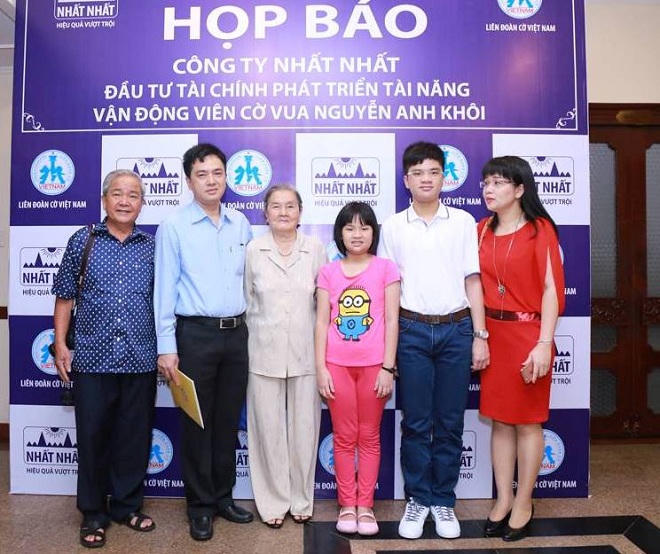 Nguyễn Anh Khoa - Kỳ thủ cờ vua nhỏ tuổi nhất Việt Nam 