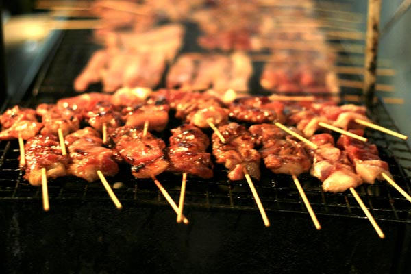 Kết quả hình ảnh cho Thịt xiên nướng