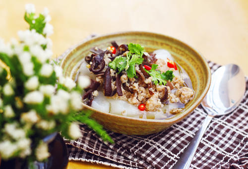 Kết quả hình ảnh cho bánh đúc nóng